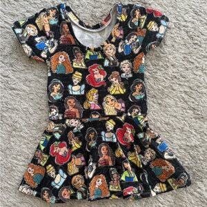 Disney Hand Made Princess Patterned Leotard